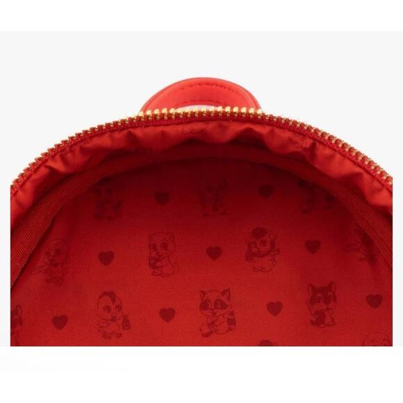 NWT! Loungefly Villianous Valentines Cosplay Mini Backpack - Picture 4 of 6